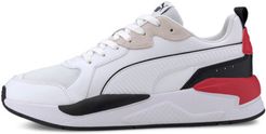 X-RAY Game Sneakers in White/Black/Red, Size 8