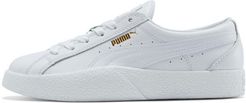 Love Tumbled Leather Women's Sneakers in White, Size 7.5