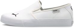 Bari Cat Women's Slip On Shoes in White/Black, Size 10.5