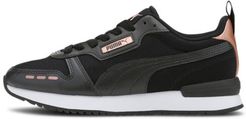 R78 Metallic Women's Sneakers in Black/Rose Gold, Size 9