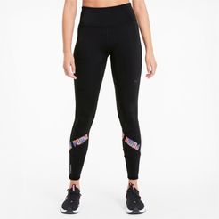 Feel It Women's 7/8 Elastic Leggings in Black, Size L