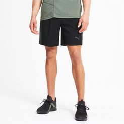 Run Favorite Men's Session Shorts in Black/Thyme, Size L