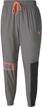 Train Men's Woven Pants in Ultra Grey/Black/Nrgy Peach, Size L