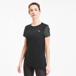 Studio Metallic Women's T-Shirt in Black, Size XL