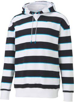 x CLOUD9 Double Jump Men's Hoodie in Cotton Black/White, Size S