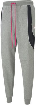 Formstrip Winterized Men's Sweatpants in Medium Grey Heather, Size M