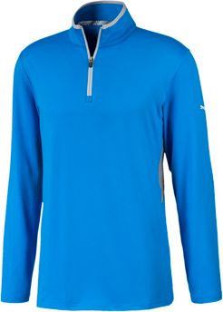 Rotation Men's 1/4 Zip Pullover in Ibiza Blue, Size S