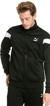 Iconic MCS Men's Track Jacket in Black, Size XL