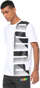 Summer Men's Logo T-Shirt in White, Size XL