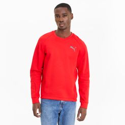 Evostripe Men's Crewneck Sweatshirt in High Risk Red, Size XXL