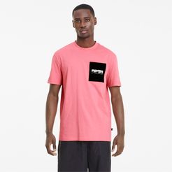 Rebel Men's T-Shirt in Bubblegum, Size S