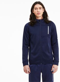 Evostripe Warm Men's Full Zip Hoodie in Peacoat, Size S