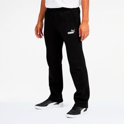 Essentials Men's Logo Pants in Cotton Black, Size XL