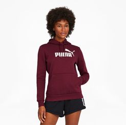 Essentials Women's Logo Hoodie in Burgundy, Size XL