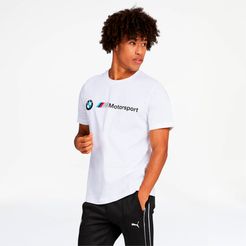 BMW M Motorsport Men's Logo T-Shirt in White, Size L