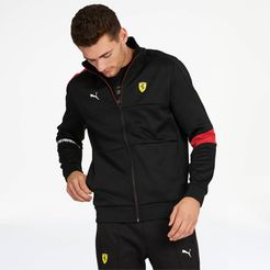 Scuderia Ferrari Men's T7 Track Jacket in Black, Size XXL
