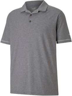 Rancho Men's Polo Shirt in Black Heather, Size XL