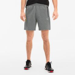 Scuderia Ferrari Men's Sweat Shorts in Medium Grey Heather, Size XL