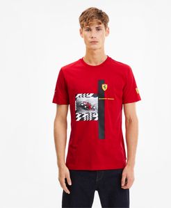 Scuderia Ferrari Men's T-Shirt in Red, Size XXL