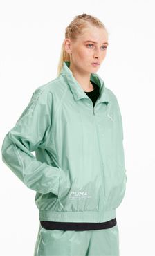 Evide Women's Jacket in Mist Green, Size L