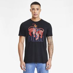 Art Series Men's T-Shirt in Black, Size XXL