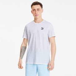 Streetwear Men's Graphic T-Shirt in White/Black, Size S