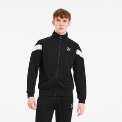 Iconic MCS Summer Men's Track Jacket in Black, Size XS