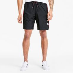 Tailored for Sport Men's Woven Shorts in Black/High Risk Red, Size XL