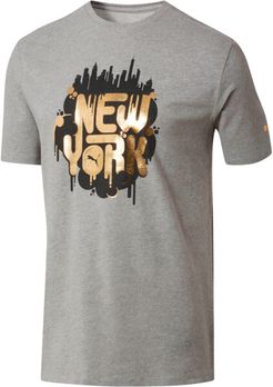 City Drip Men's T-Shirt in Medium Grey Heather, Size L
