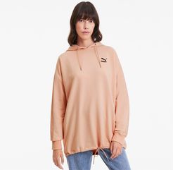 Tailored for Sport Women's Fashion Hoodie in Pink Sand, Size XS