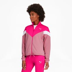 Classics MCS Women's Track Jacket in Glowing Pink, Size 3XL