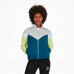 Classics MCS Women's Track Jacket in Digi/Blue, Size L