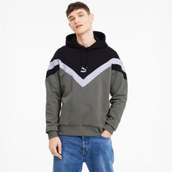 Iconic MCS Men's Hoodie in Ultra Grey, Size M