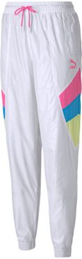 Tailored for Sport Women's Track Pants in White, Size L