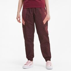 Tailored for Sport Women's Track Pants in Burgundy, Size XS