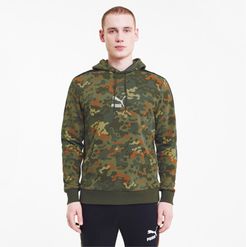 Classics Men's Graphic AOP Hoodie in Forest Night, Size XL