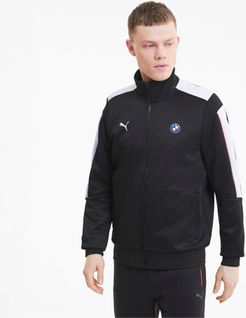 BMW M Motorsport Men's T7 Track Jacket in Black, Size XXL