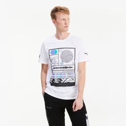 Mercedes-AMG Petronas Men's Graphic T-Shirt in White, Size S