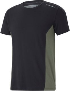 Porsche Design Men's RCT T-Shirt in Jet Black, Size XXL