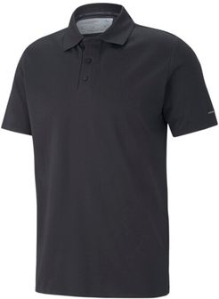 Porsche Design Men's Polo Shirt in Jet Black, Size M