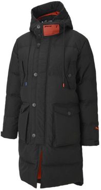 x ATTÈMPT Men's Down Coat in Black, Size M