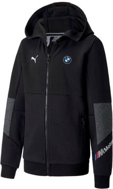 BMW M Motorsport Kids' Sweat Jacket in Black