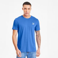 Streetwear Men's Graphic T-Shirt in Palace Blue, Size M