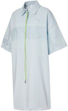 x LIU WEN Women's Polo Shirt Dress in 34 Plein Air, Size S