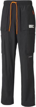 Parquet Men's Cargo Pants in Black, Size XL