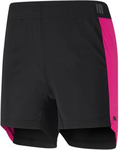 ftblNXT Women's Shorts in Black/Luminous Pink, Size L