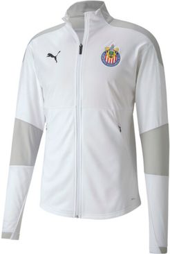Chivas Men's Training Jacket in White/Grey/Violet, Size S
