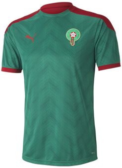 Morocco Men's Stadium Jersey in Pepper Green/Chili Red Pepper, Size XL