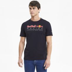 Red Bull Racing Men's Logo T-Shirt in Black, Size XL