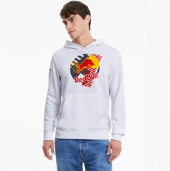 Red Bull Racing Dynamic Bull Men's Hoodie in White, Size L